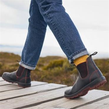 BLUNDSTONE LADIES CHELSEA ANKLE BOOT - BLACK
